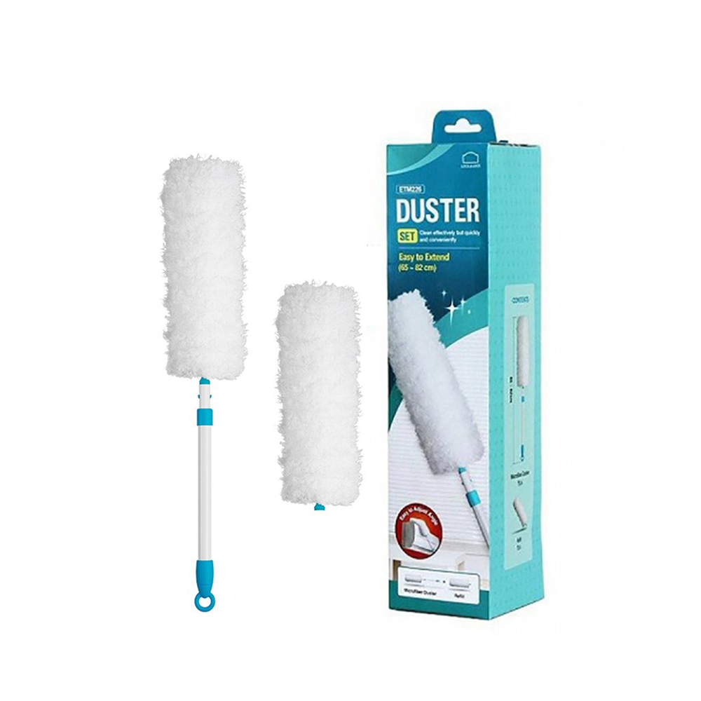 Bộ Cây Lau Bụi Đa Năng Microfiber Duster Và Đầu Lau Thay Thế LocknLock 650 - 820mm - ETM226, , large image number 0